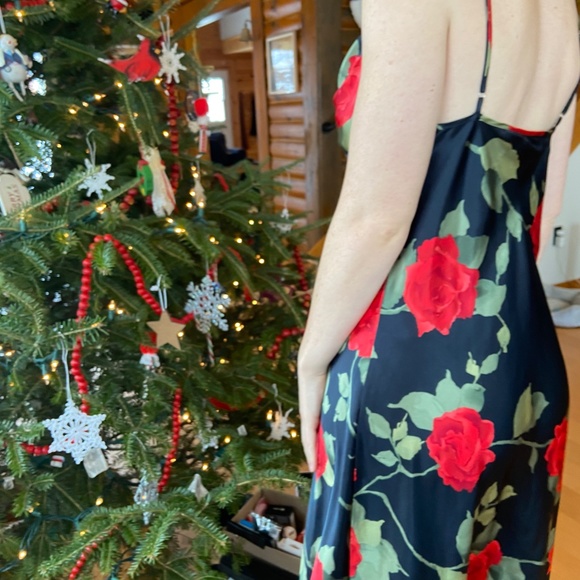 Kim Rogers Intimates Maxi Slip Dress - size Medium - Picture 2 of 7